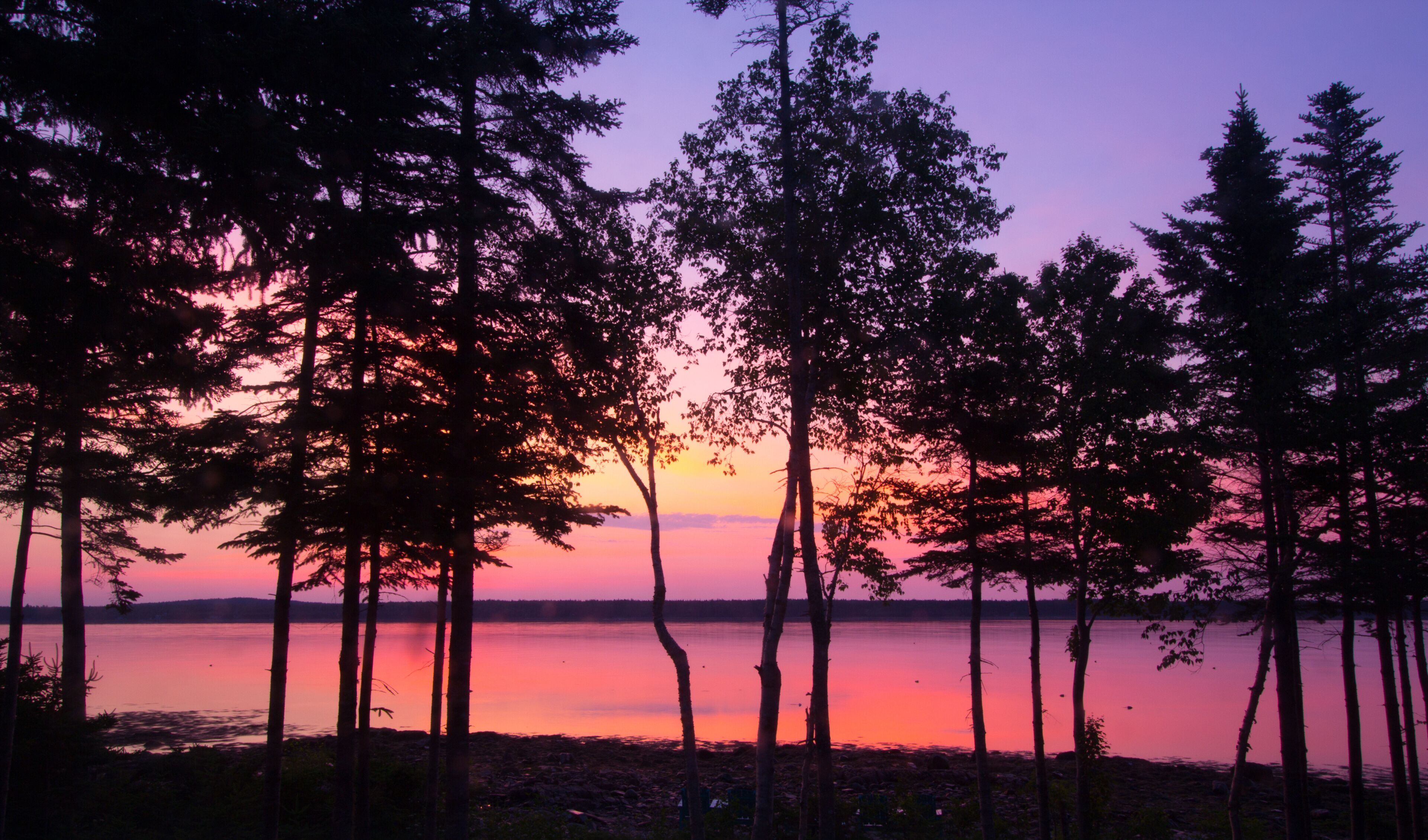 Sunrise on Gouldsboro Bay, Maine