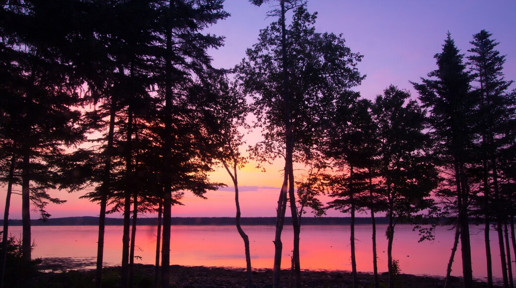 Sunrise on Gouldsboro Bay, Maine