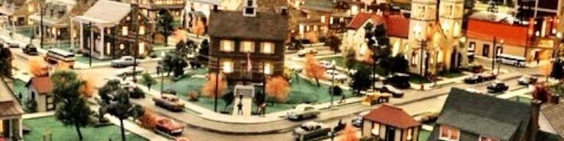 A beautiful miniature village, built over the course of decades by Laurence Geiringer, is one of the most amazing and spellbinding things I've seen in my days on the road. It's a glimpse into the past, and a glimpse into Mr. Geiringer's mind.