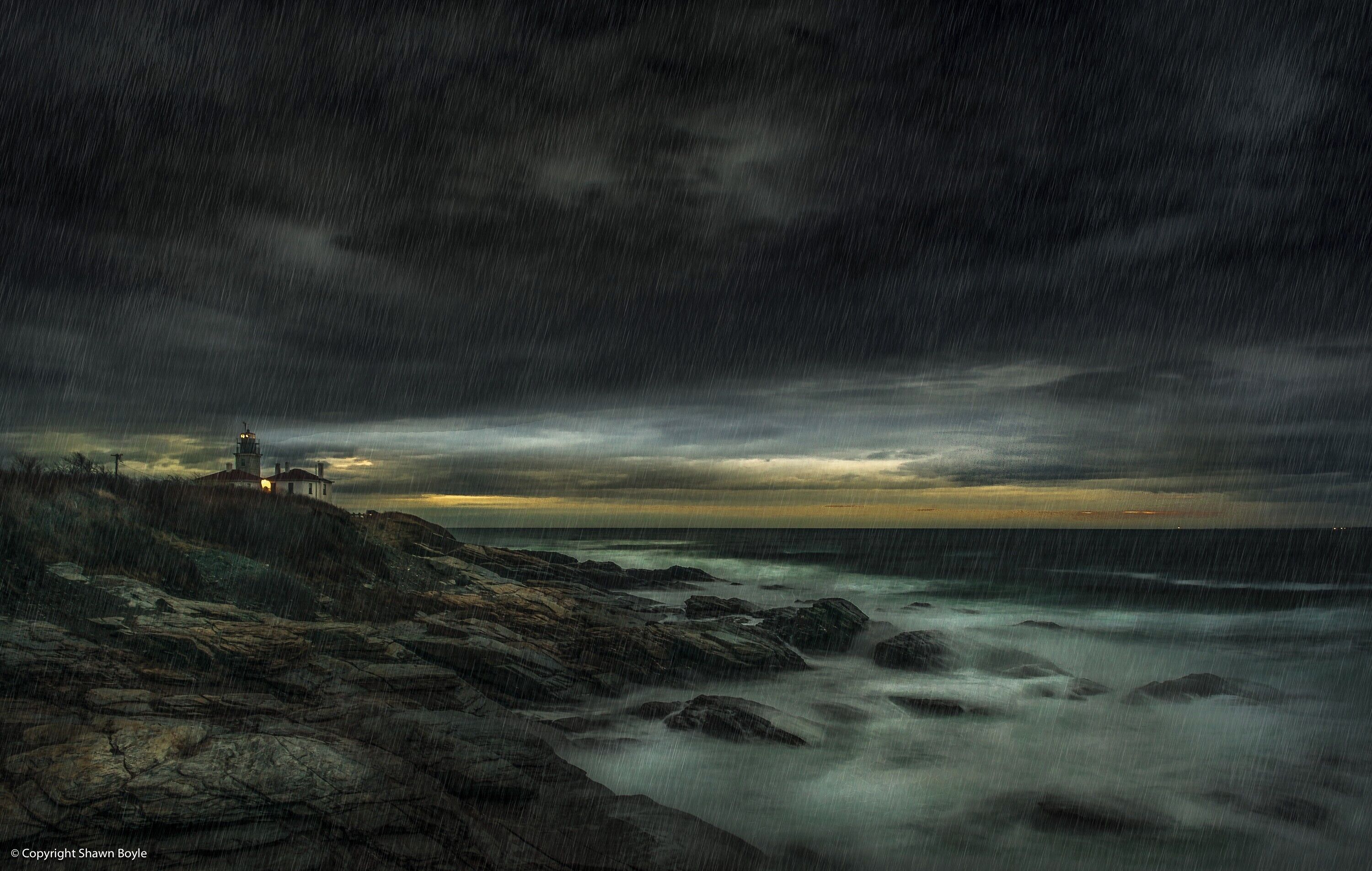 
I recently watched a documentary on the English painter, JMW Turner. I was much moved by his treatment of light and how he could 'paint' the atmosphere. Here's my attempt to emulate this great artist.