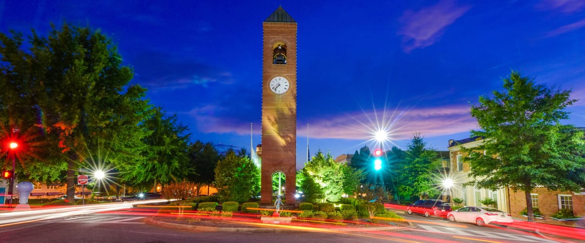 Downtown Spartanburg SC South Carolina