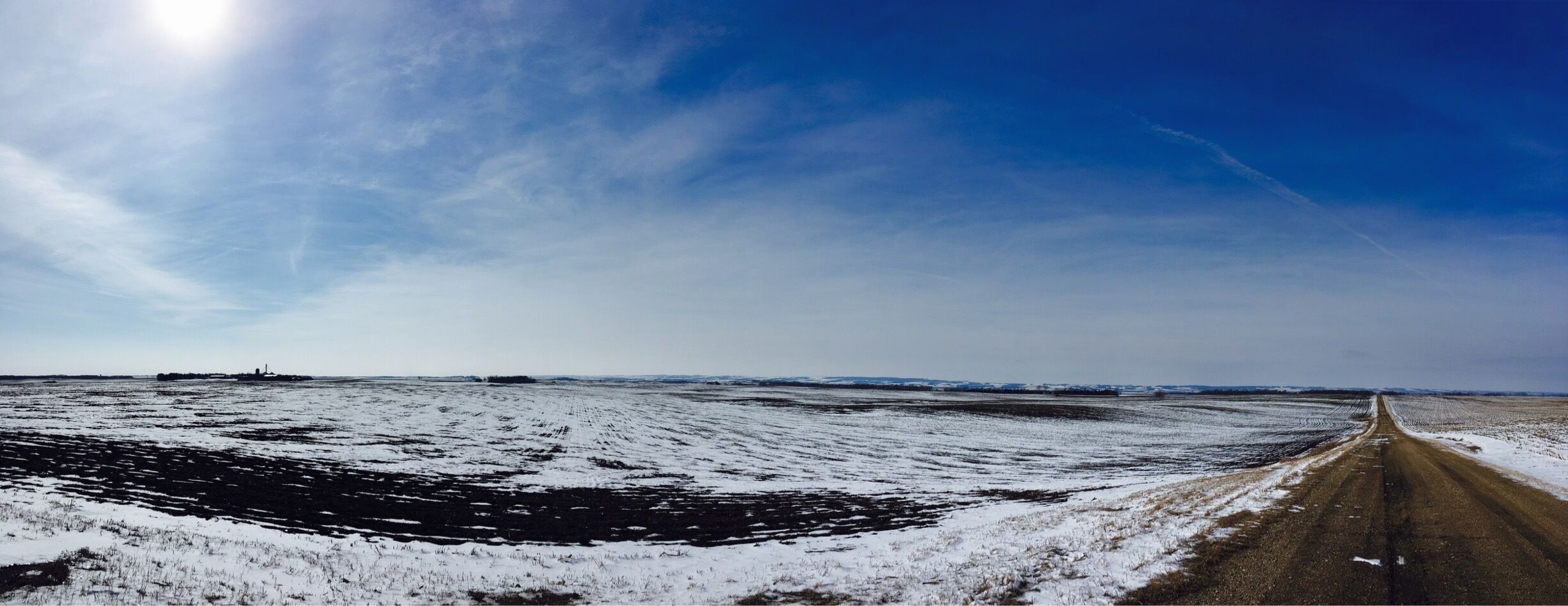 Back roads and country tunes.