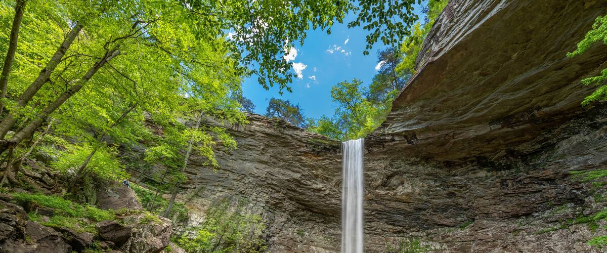 Beautiful Ozone Falls in Tennessee