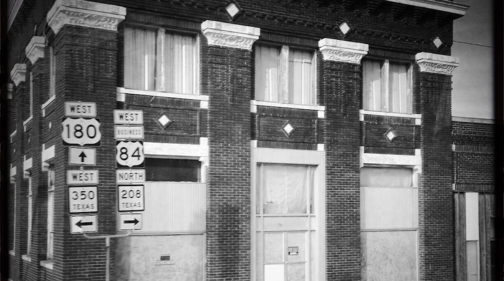 Dying downtown, but new industry has built up the edges.