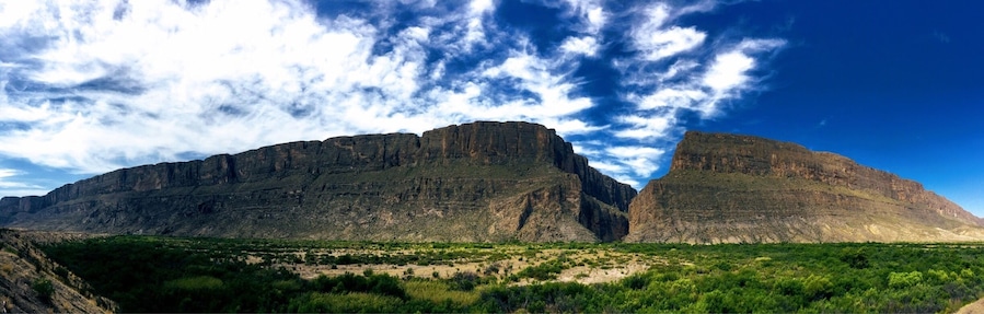 Santa Elena Canyon Overlook in Big Bend National Park 05-17-2017