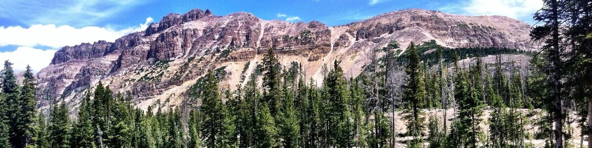 #uintamountains, one the of the most beautiful places in #utah, and a great place to escape the summer heat. Road is closed in winter.