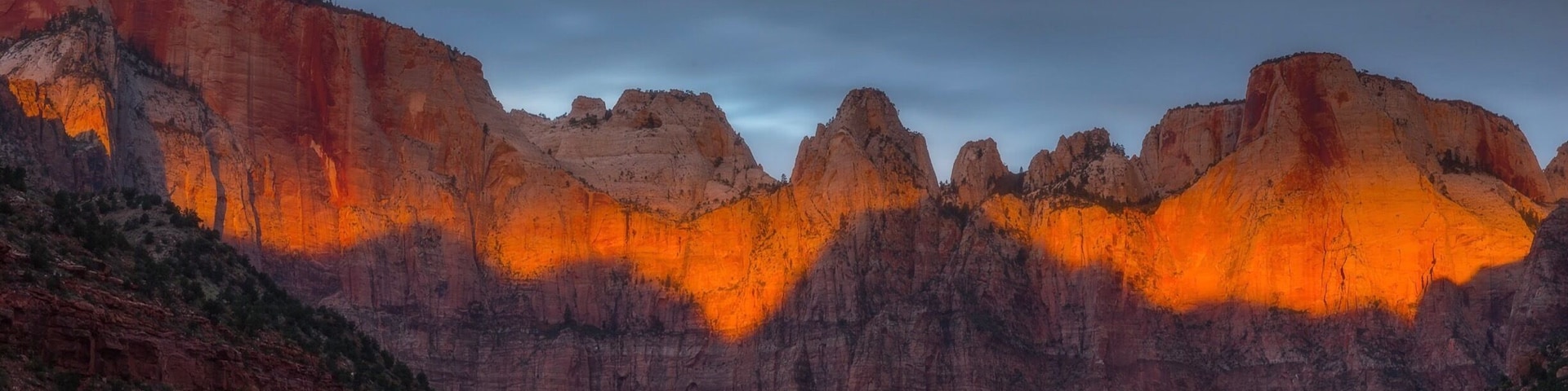 Sunrise at the Towers of the Virgin.
Waking up for sunrise is hard. Really hard. But it has never disappointed me. Get up, get out, and burn some beauty in your mind. #zion #nationalpark