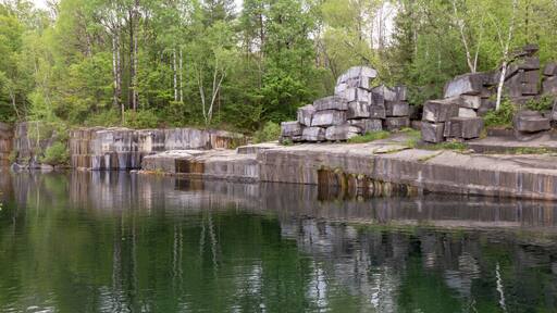 Dorset Industrial Mining Rock Quarry in Vermont