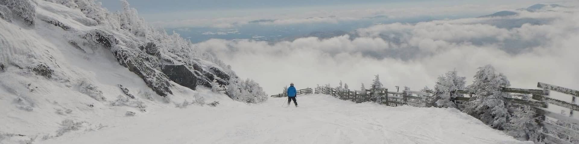 Above the clouds at Jay Peak. #snow