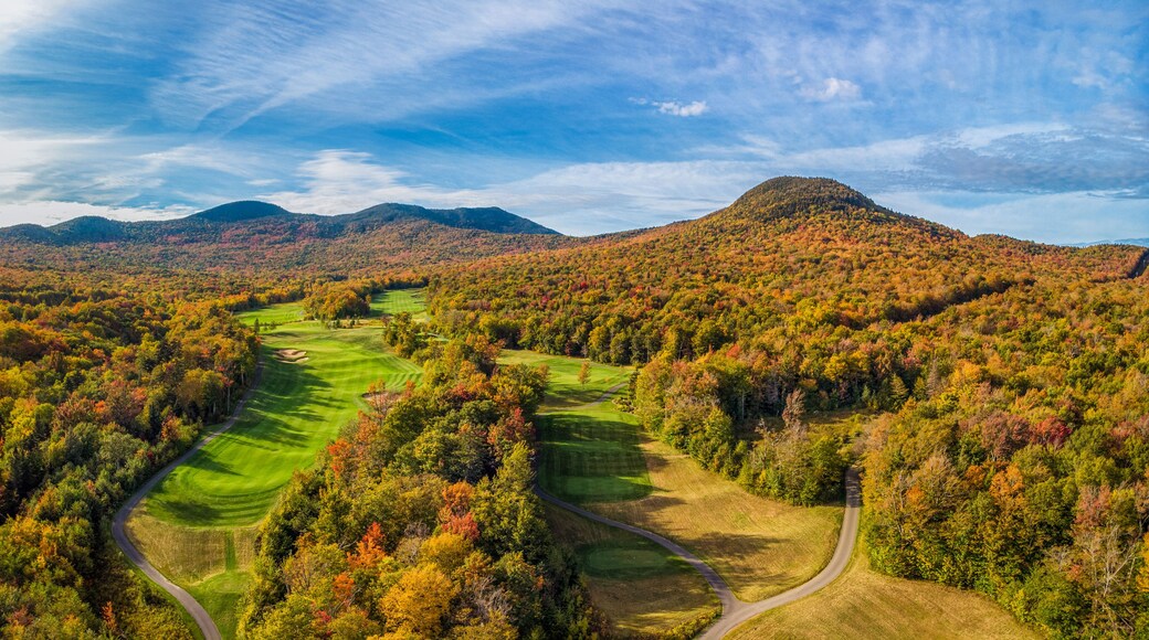 Jay Peak Resort Golf Club in Vermont in Autumn