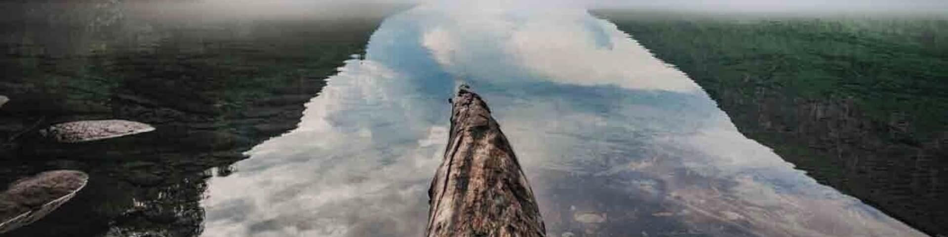 this is a pretty cool spot in vermont the willoughby lake with the mount pisgah just beside . cristal clear green water ! worth the ride ;)