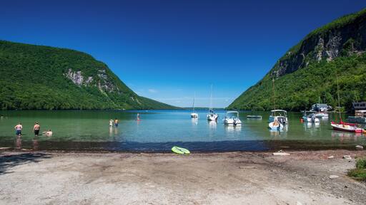 From the south side of the lake