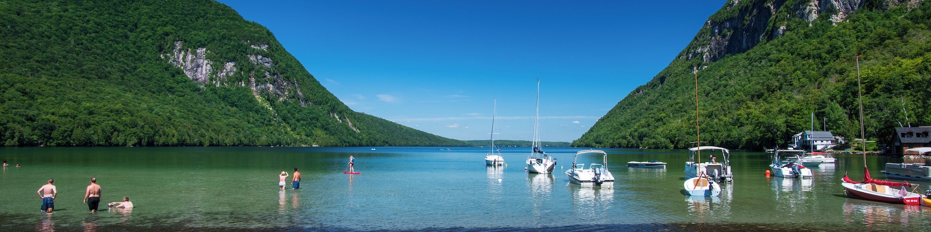 From the south side of the lake