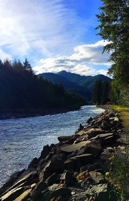 This beautiful River flows through the town of Greenwater. It's fun to play in or just relax next to. It was hard to say goodbye to this spectacular gem.