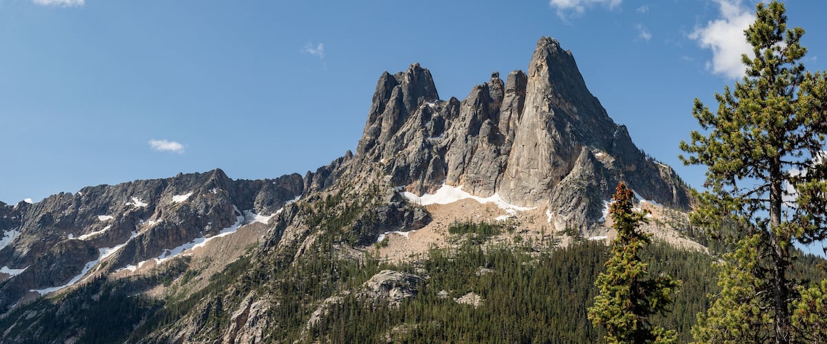 Washington Pass in the Okanogan National Forest