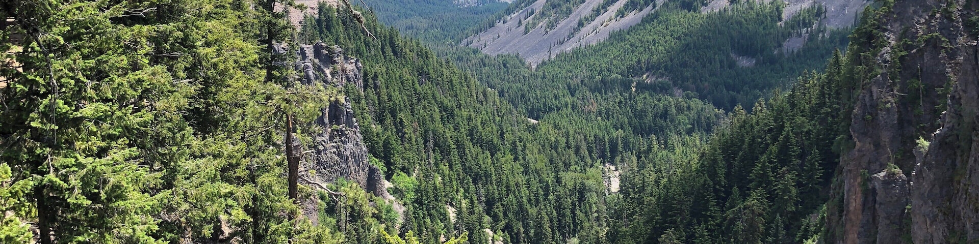 Deep valleys seen from Hwy 12.
#Nature