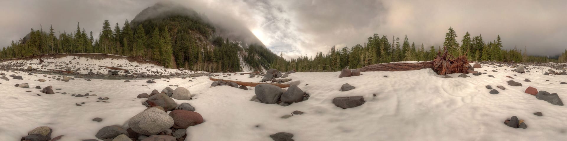 Nisqually River In The Mountains, Packwood, Washington, United States