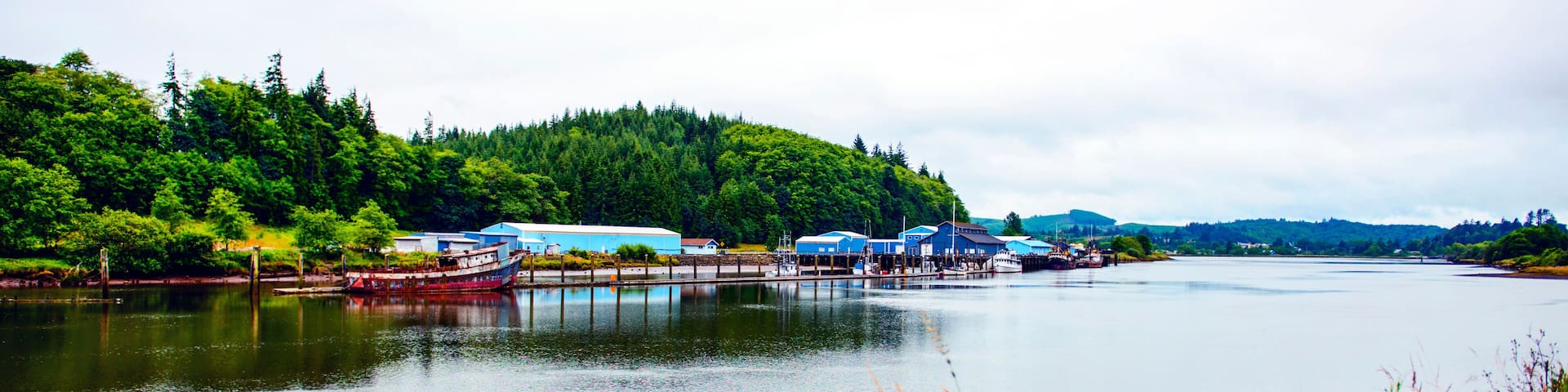 Willapa River, Raymond, Washington