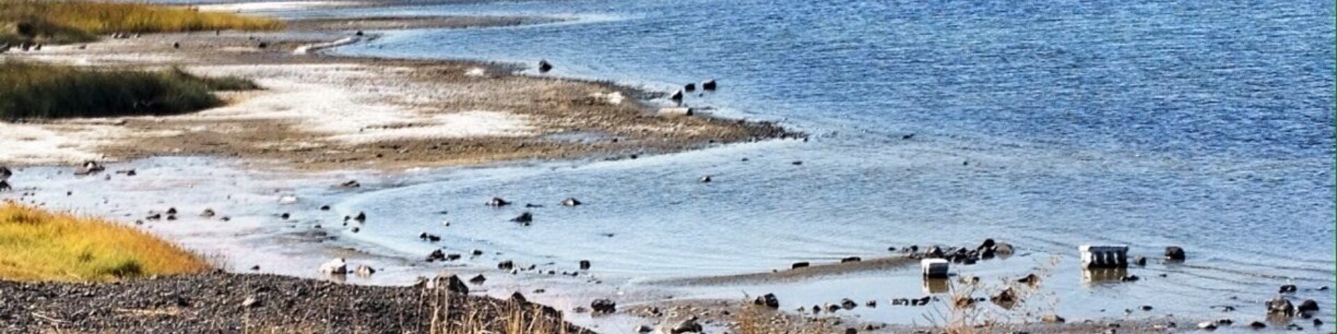 Soap Lake is said to have healing properties in the mineral enriched water and mud. It is a meromictic lake, which means it's 2 layers of water do not mix together. There are only 11 meromictic lakes in the United States.