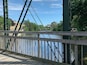 View from the Interurban Bridge in Cedarburg, WI.