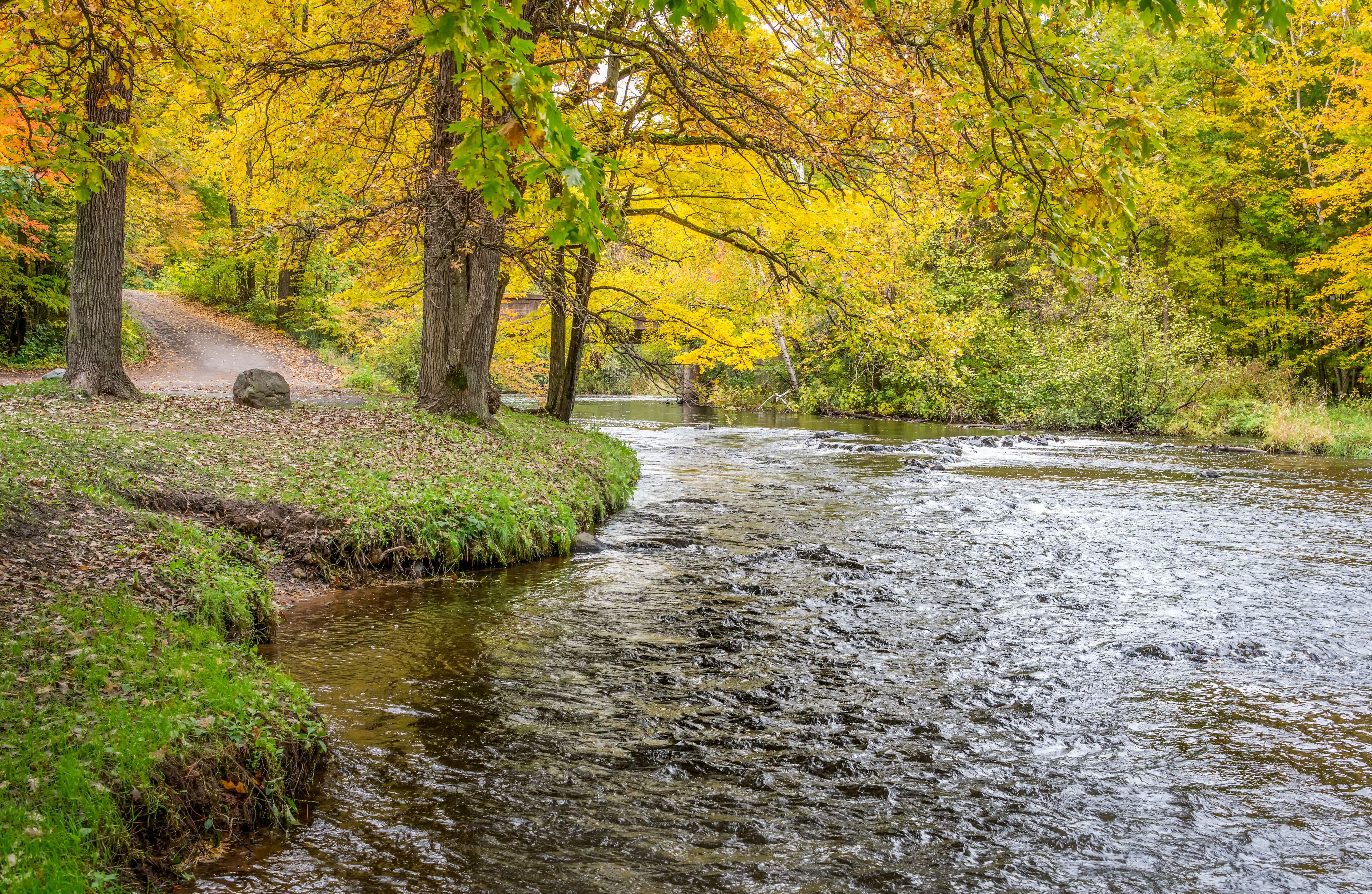 Apple River in St. Croix County, Wisconsin
