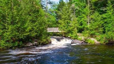 Veterans Falls, Memorial Park, Crivitz, Wisconsin June of 2020