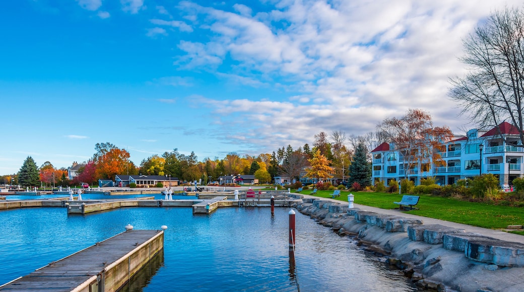 Sister Bay Town harbour view in Door County of Wisconsin