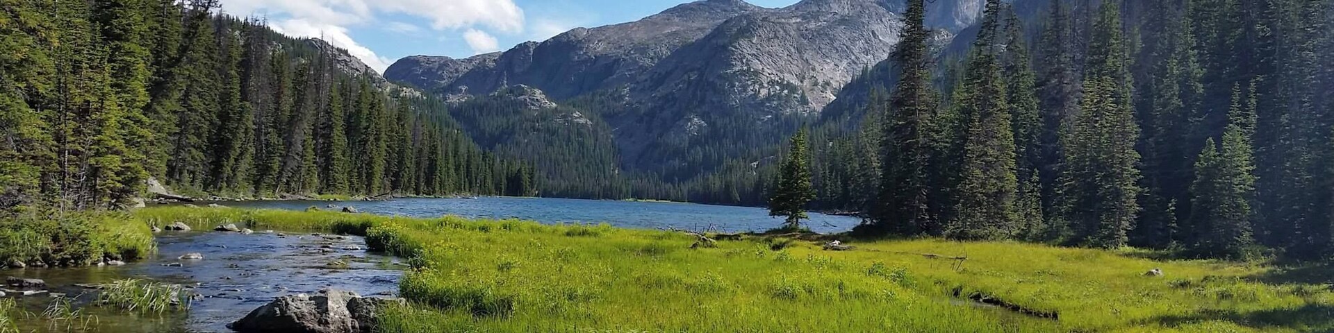 Well worth the hike up to the lake.