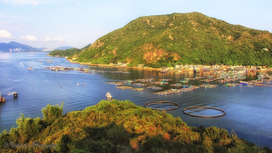 Lamma Island- the locals fishermen cultivated their living in sea but this beautiful scenic sights was lost last year due to the typhoon. The locals are still clearing the chaos. #colorful #red #travel #nationalpark #hiking #water #Hongkong #BVSblue
