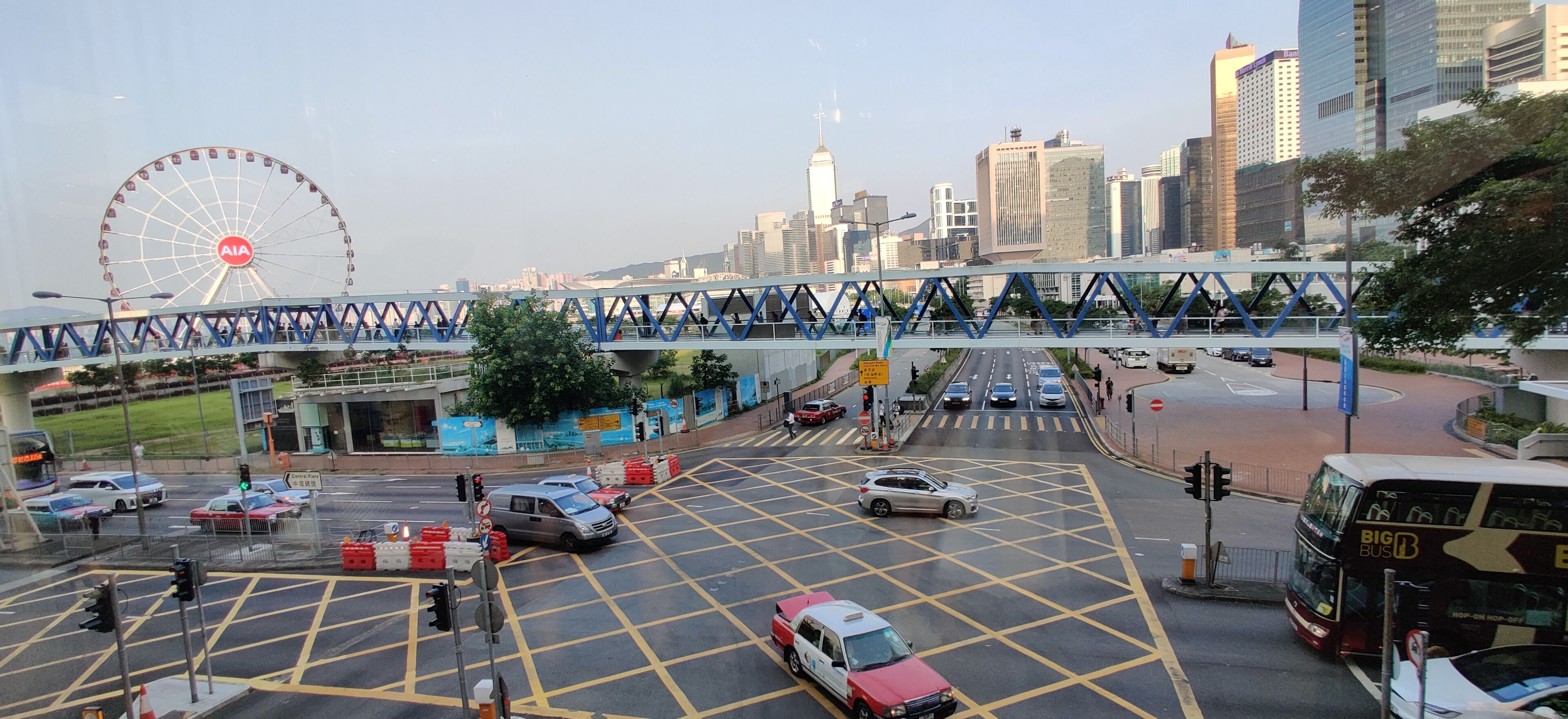 View from the Apple store Hongkong