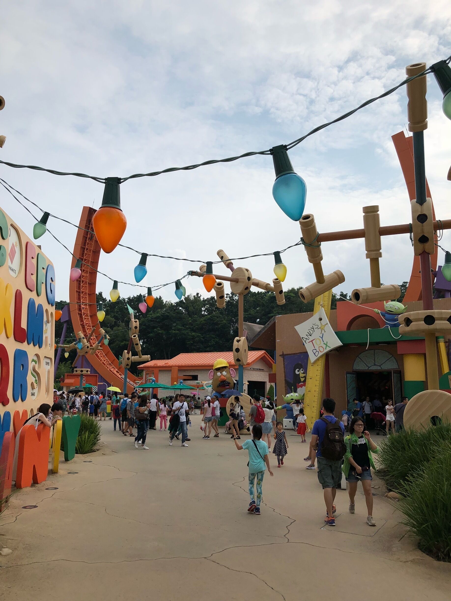 Went to visit Andy’s toys