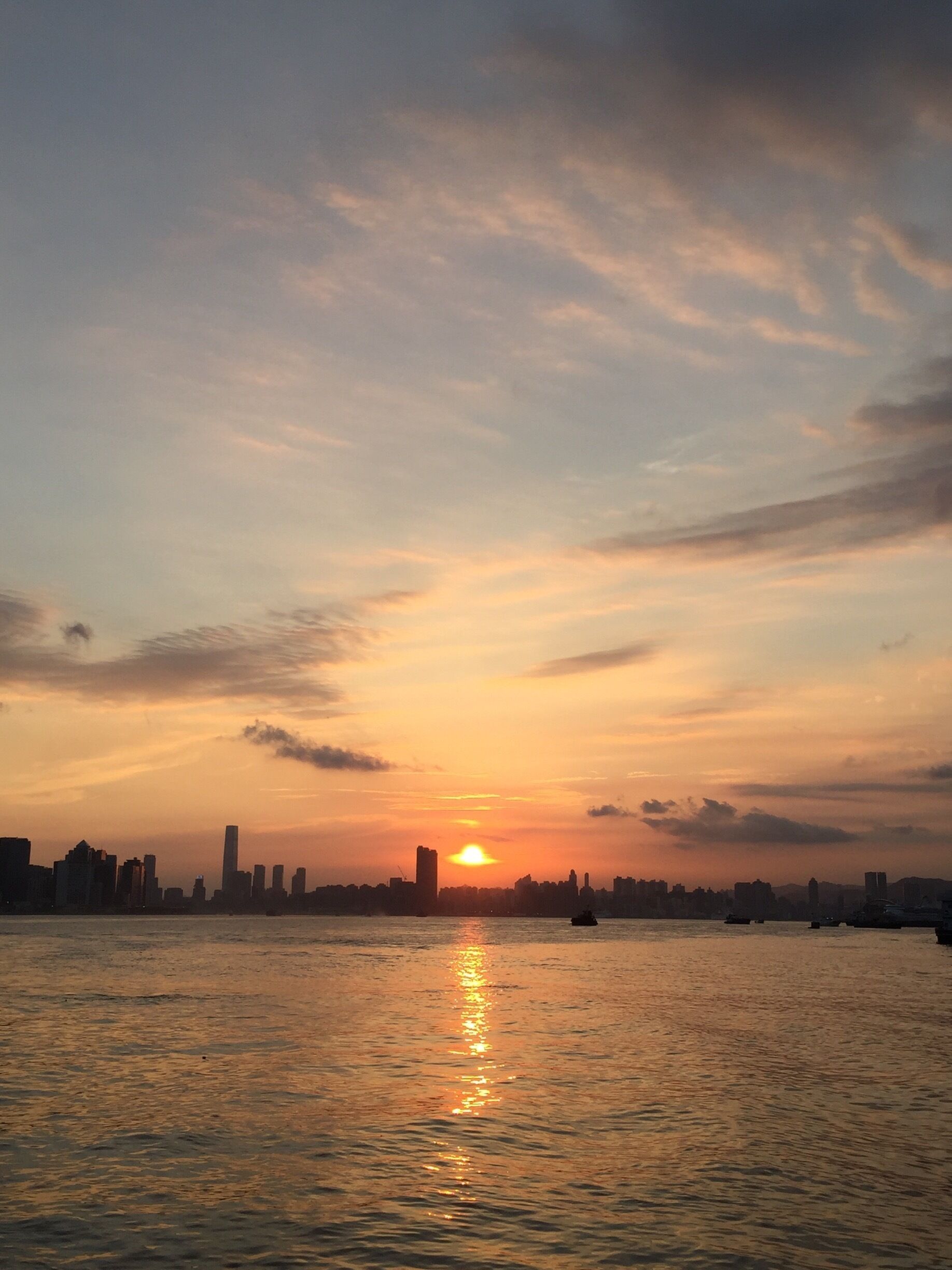 #852 #hk #sunset #evening 