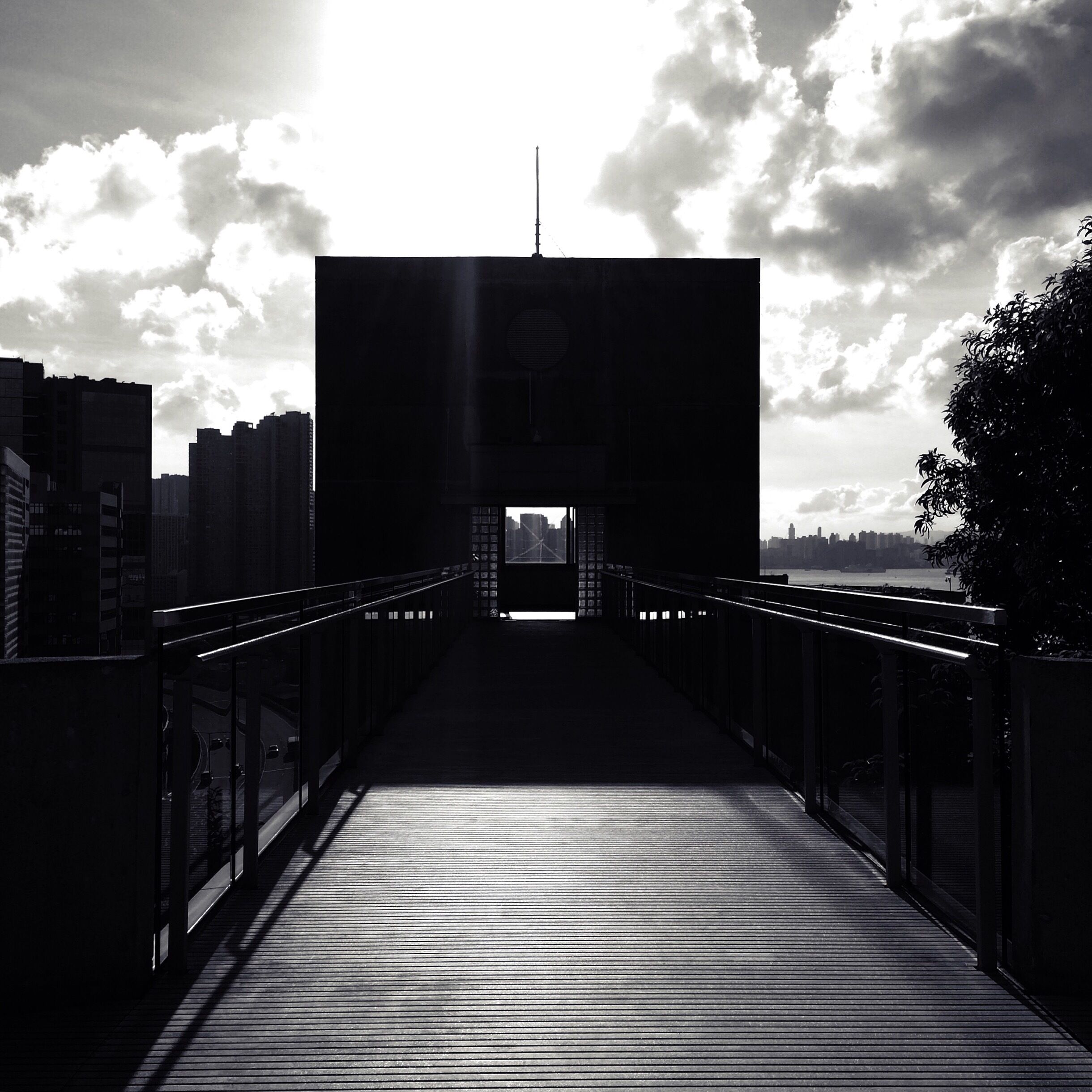 The gateway to the exhibition area.