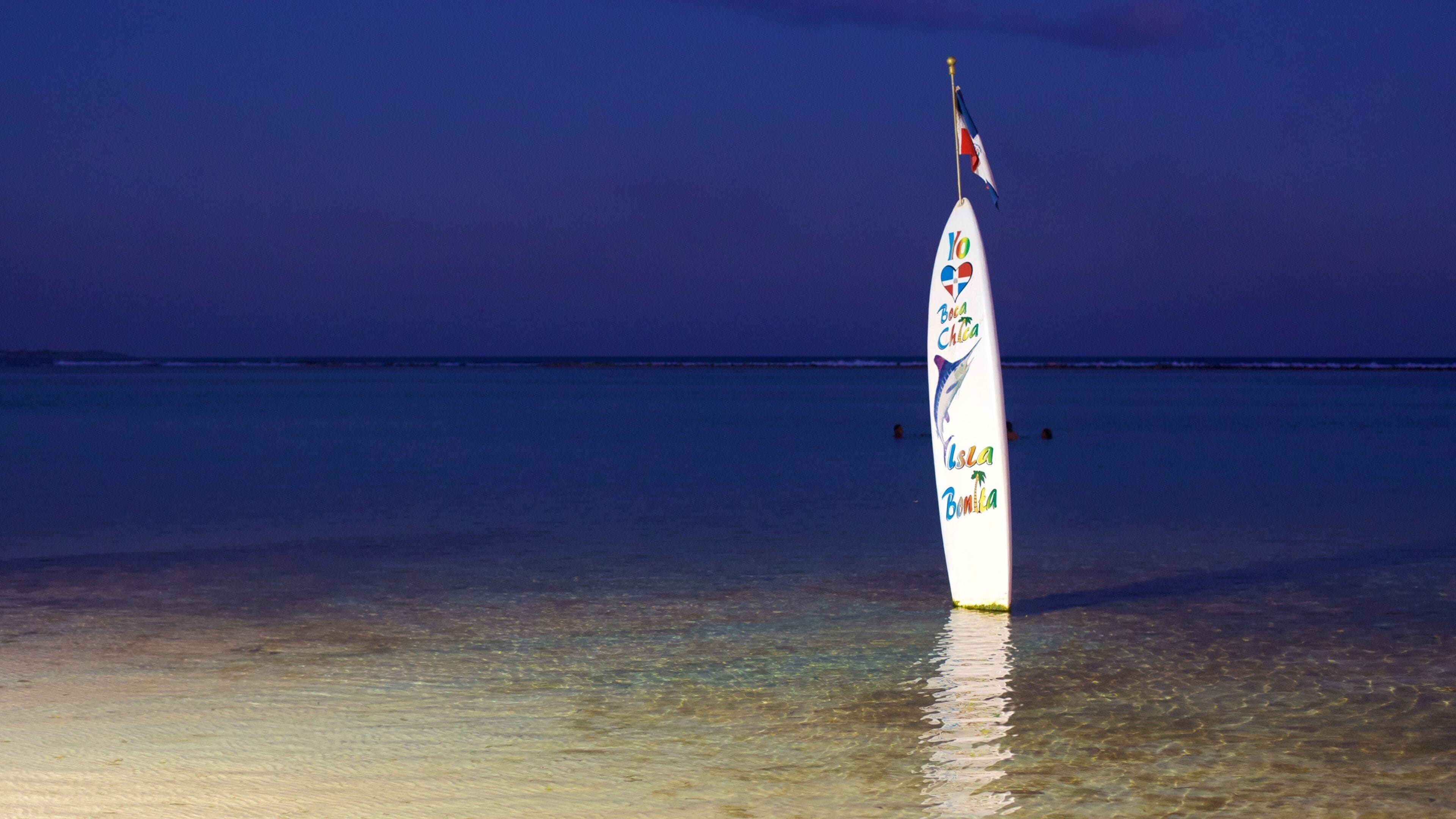 Boca Chica mostrando paisagens litorâneas