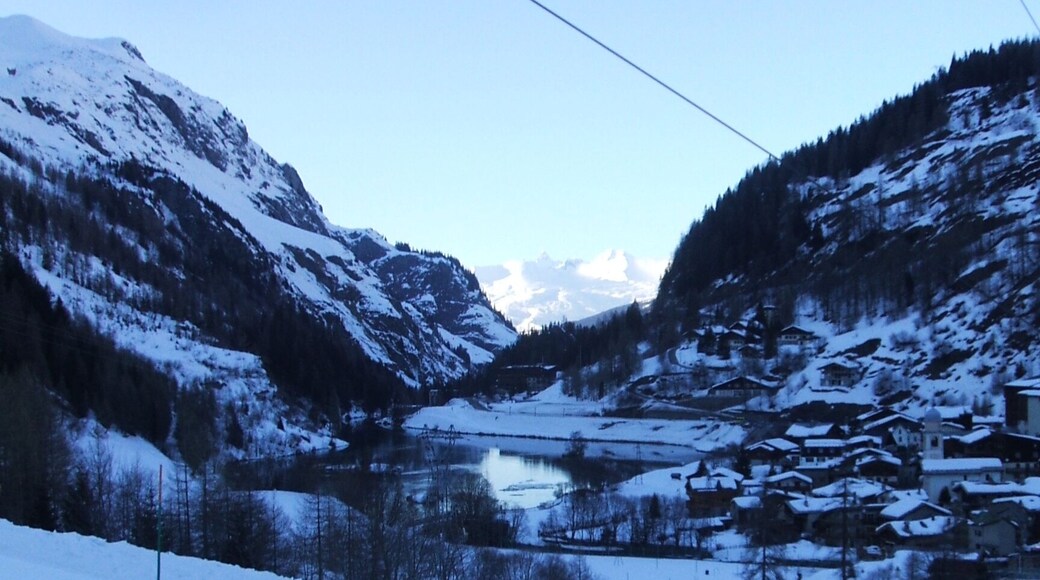 Sunset Brévières (Tignes, France)