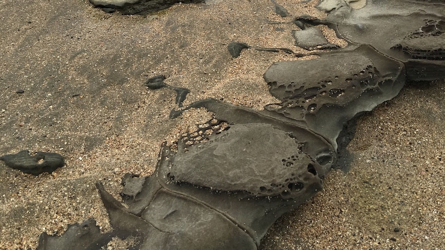 Washboard kind of rocks along the coast from Aoshima to Udo shrine.
#endlesssummer