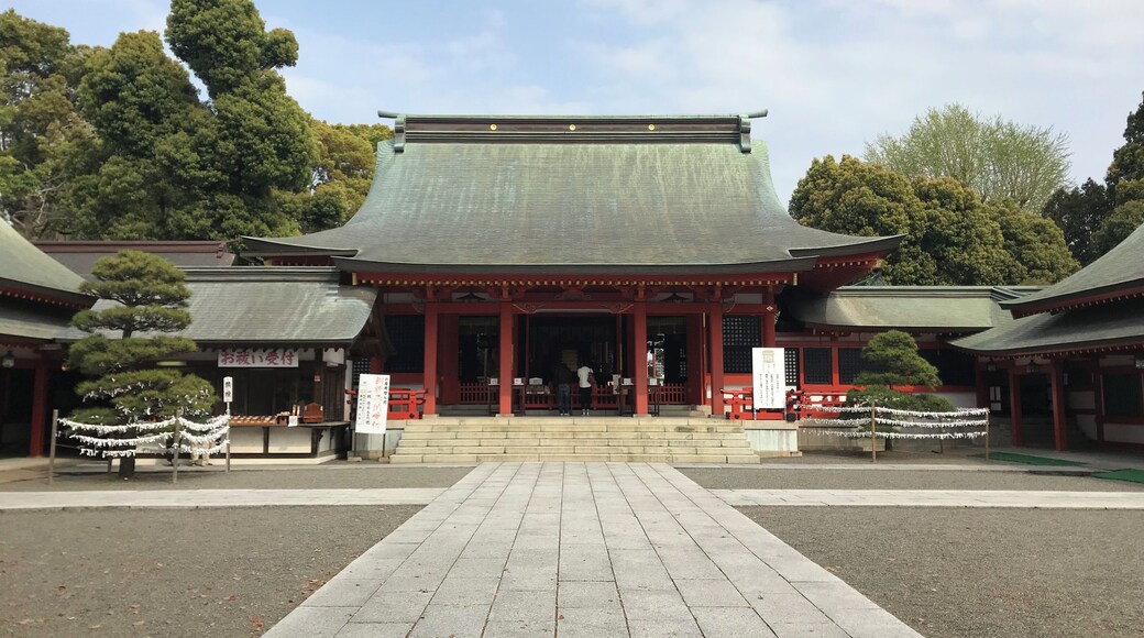 藤崎八旛宮の拝殿