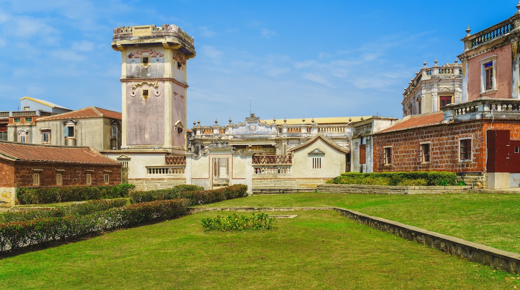 Historic Building Deyue Tower located in Kinmen county, taiwan