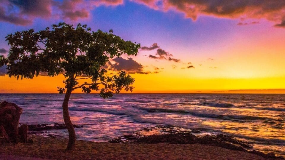 Amazing sunset at dinner last night with the clouds capturing the light of the sun after it has gone below the horizon