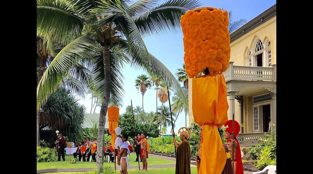 King Kamehameha Day festivities in Kailua Kona, and around the other Hawaiian Islands today.