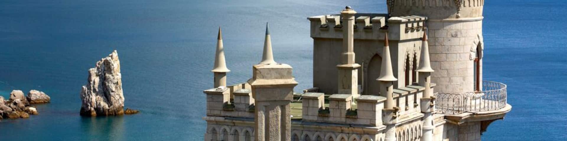 Swallow's nest castle in Crimea Ukraine