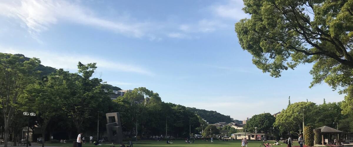 中央公園の景色