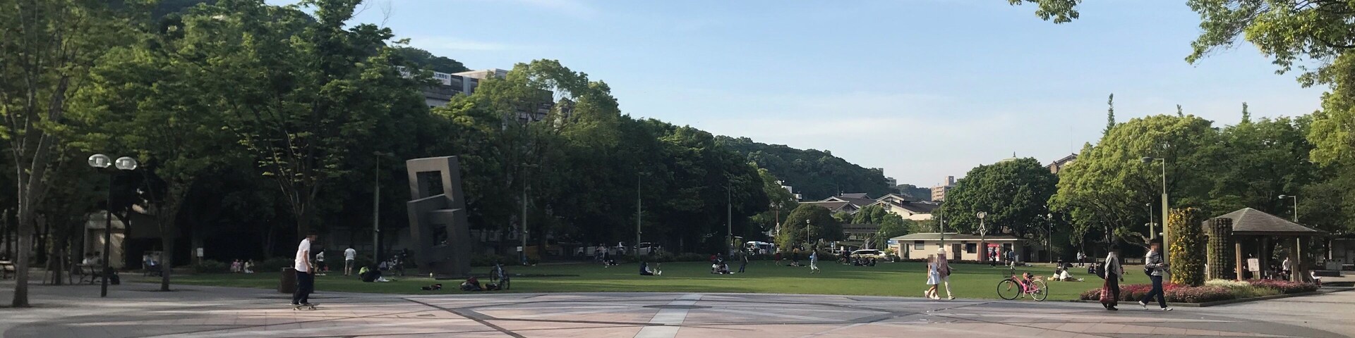 中央公園の景色