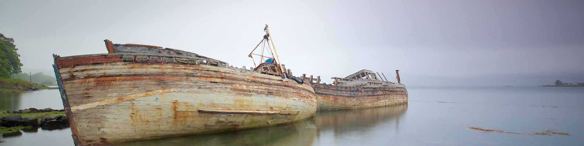 United Kingdom featuring a ruin and general coastal views