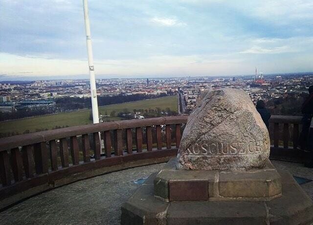 Kopiec poświęcony Tadeuszowi Kościuszce. Kraków - Zwierzyniec.