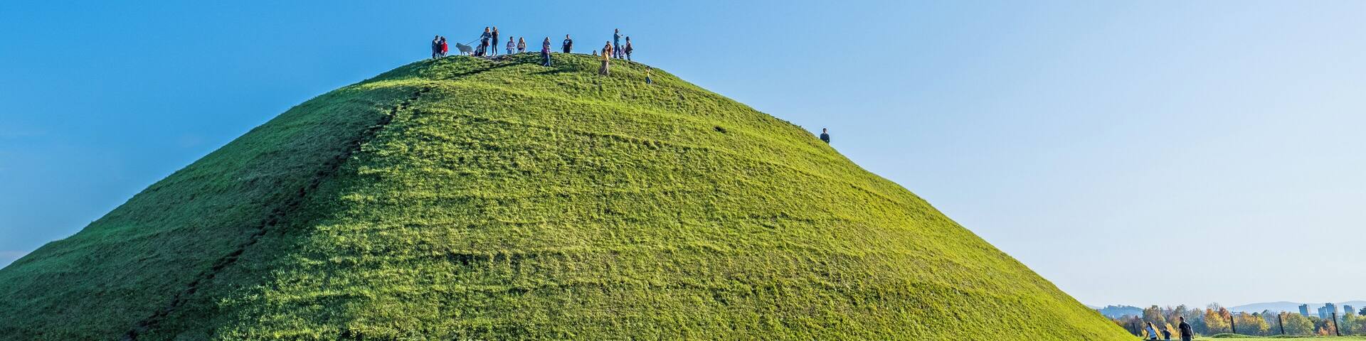 Nice views all over the region from this mound, 3km south of the city center. It's also the oldest man made structure in Krakow !