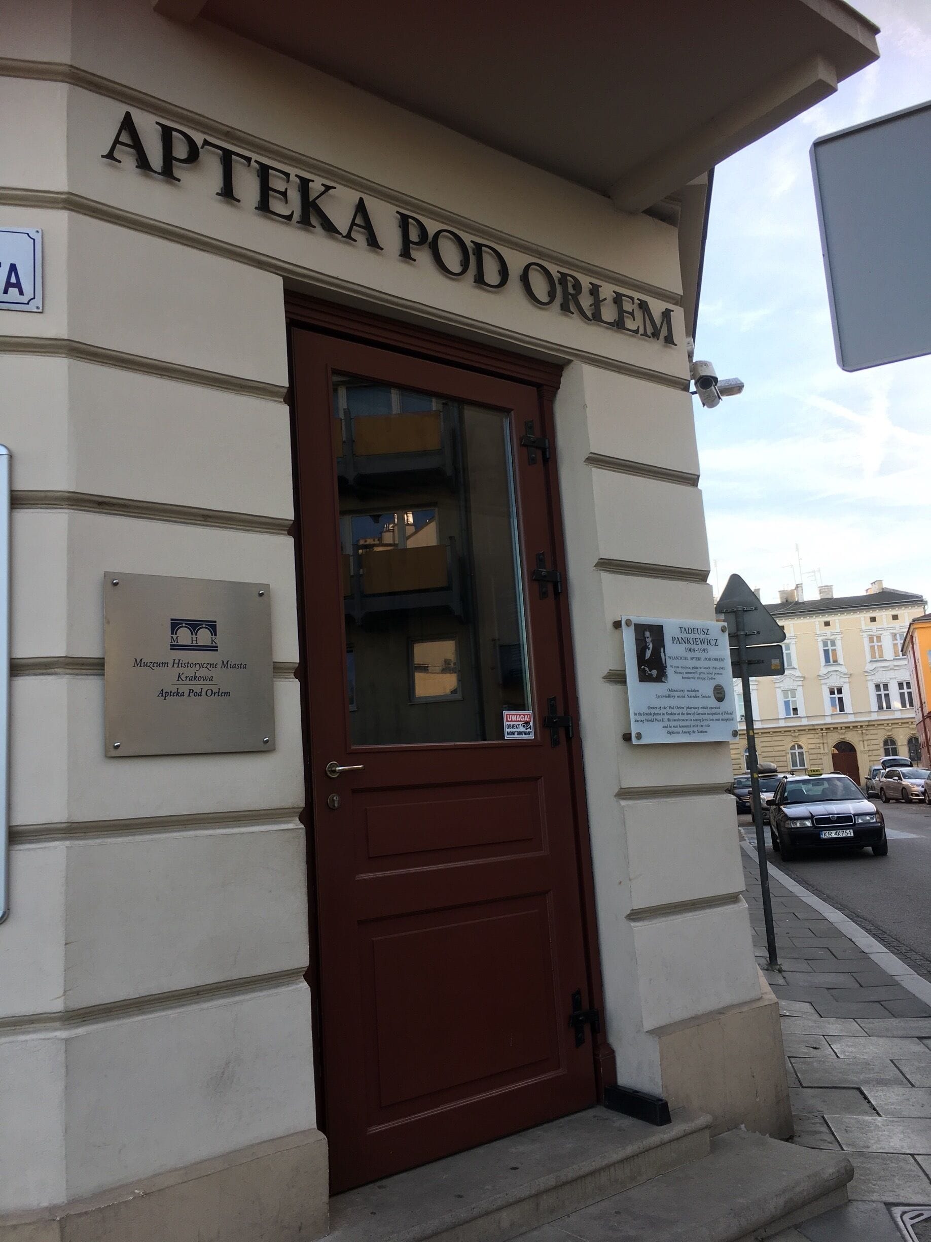 Pharmacy in Ghetto... they helped a lot of Jews during the war.