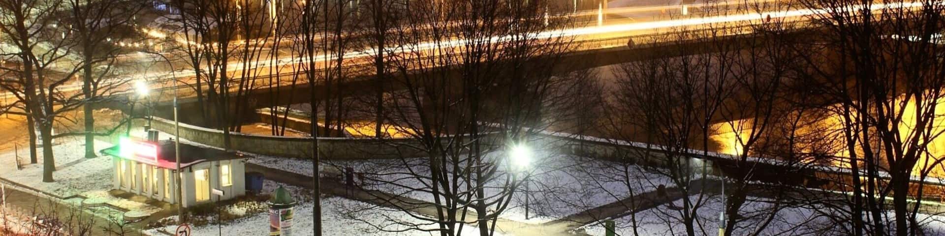 My first ever night long exposure photograph #urbanjungle