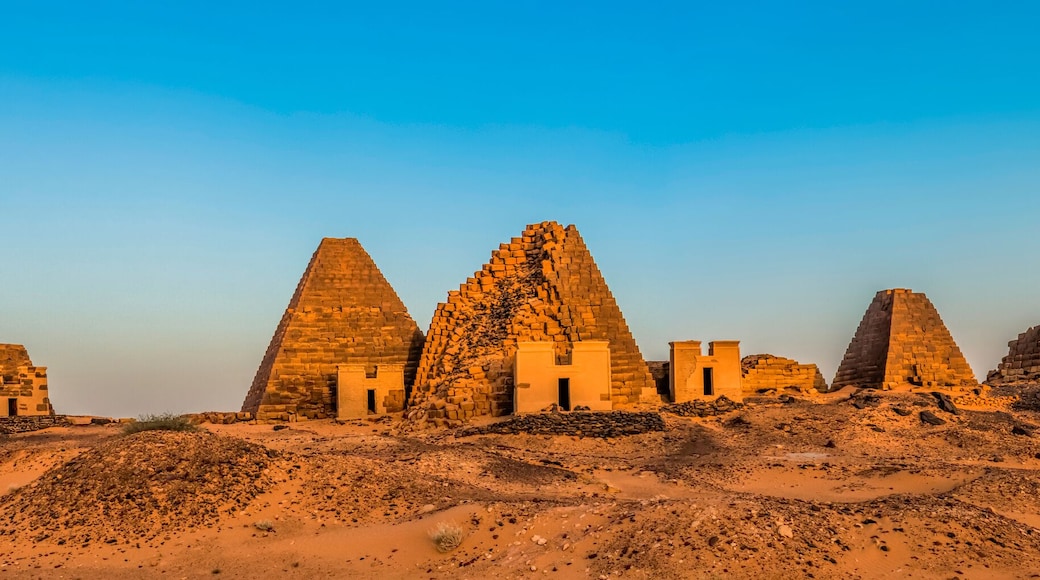 Southern Pyramids Of Meroe in the Sudan