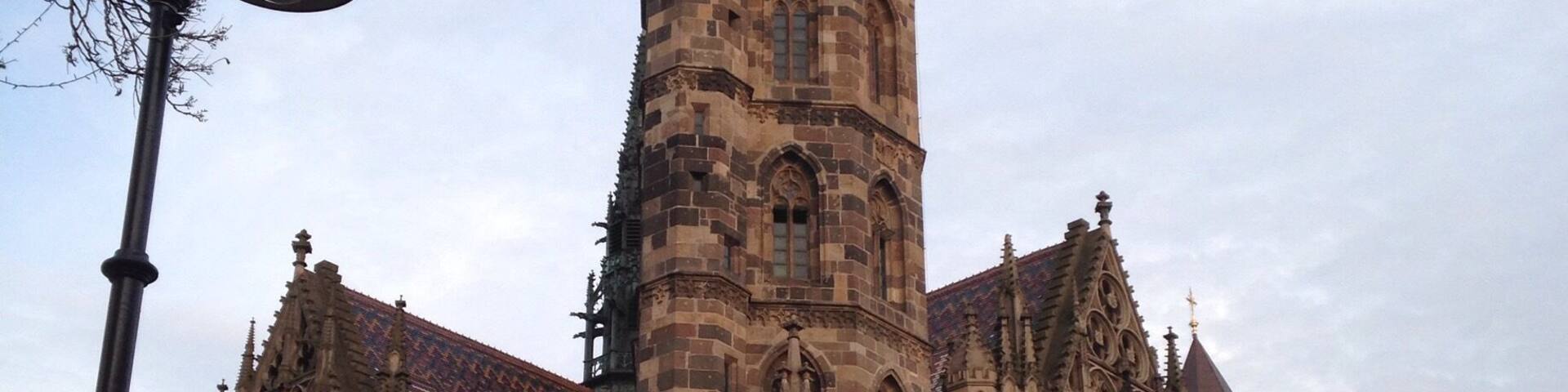 The symbolism of the city’s patron is evident as soon as you visit St. Elisabeth Cathedral. Construction work on the Cathedral started around 1380. It is the furthest east western-style gothic cathedral in Europe, as well as the biggest temple of worship in Slovakia. It houses the fascinating Altar of St. Elisabeth, a rare gothic double spiral staircase – one of just five of its kind in Europe, the crypt of the leader of the biggest anti-Habsburg uprising in the former Kingdom of Hungary, Francis II Rákóczi, and also a sundial from 1477. The frescos and sculpting are the work of master Štefan, a local artist from the 15th century, which adorn its interior and exterior. Thanks to the fantastic view of the centre, climbing the 60-metre high northern tower is well worth the effort. As you come out of the Cathedral and have a good look at its front facade, maybe you can decipher the riddle as to why this Cathedral is unique to the world.
